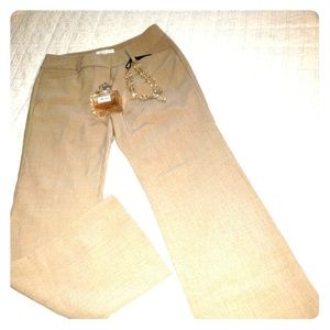 Beige dress pants